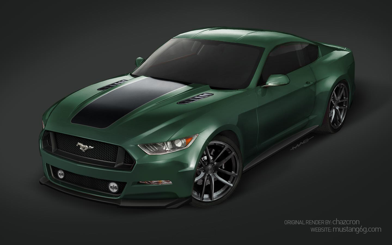 Illustration for article titled Fun 2015 Mustang renders